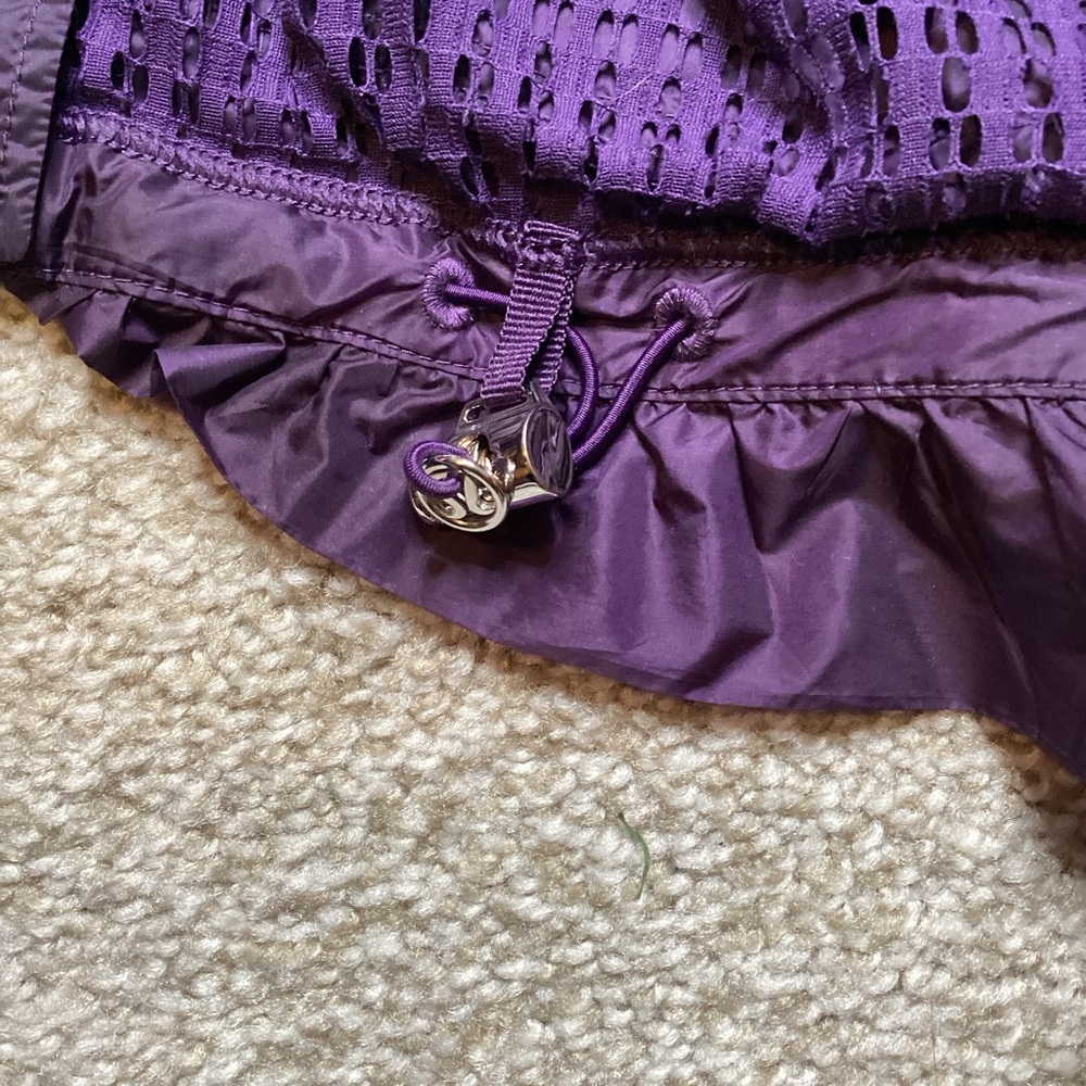 Lululemon Run: Wild Jacket Concord Grape Purple Nothin’ To Hide Mesh Wind Light - Picture 16 of 16
